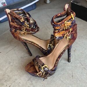 Women's Strappy High Heel Sandals